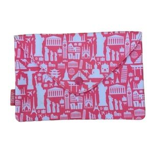 IPSY Pink & White Monument Travel Bag